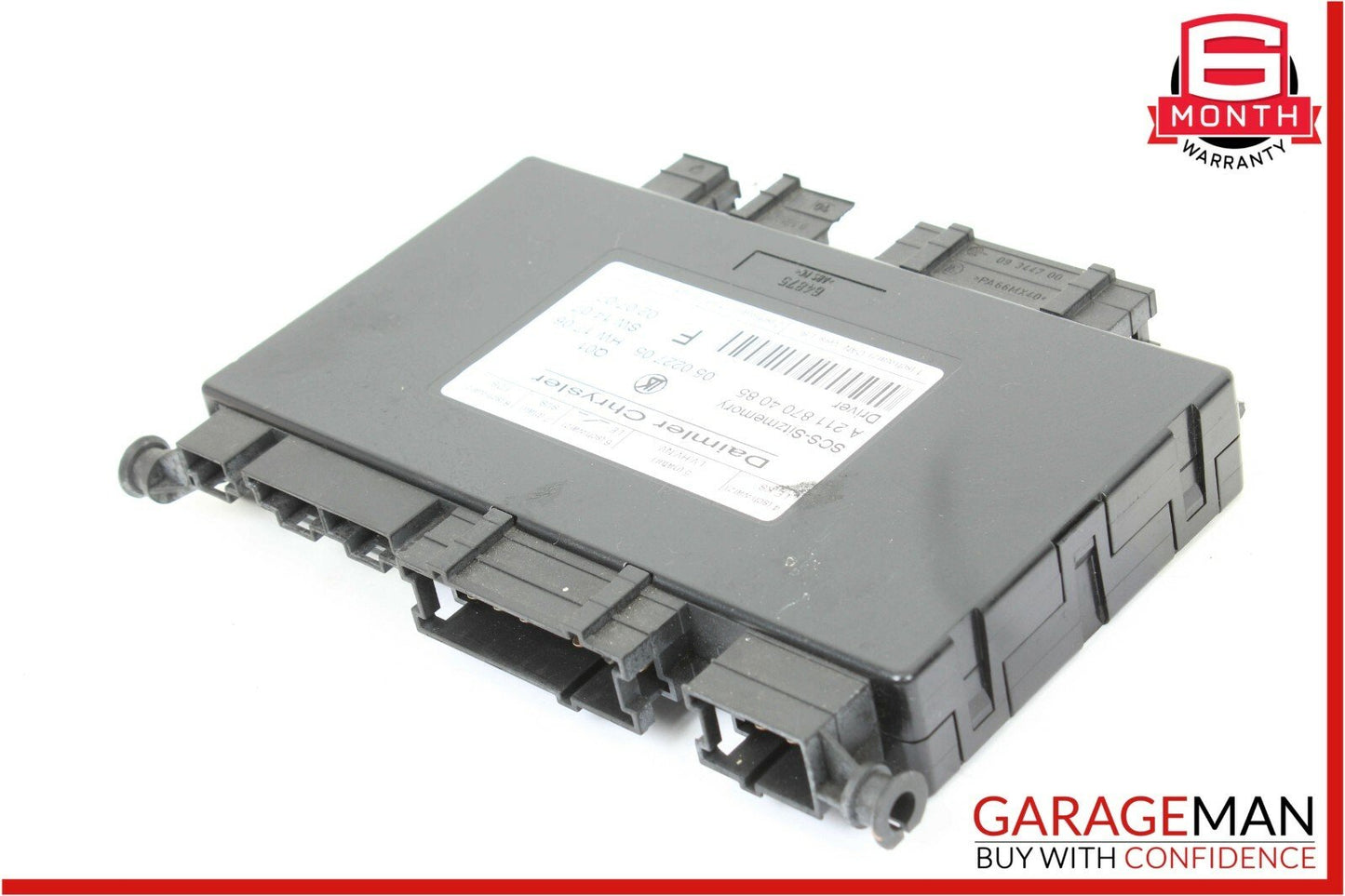 03-11 Mercedes X164 GL450 E63 AMG Seat Control Module Front Left 2118704085 OEM