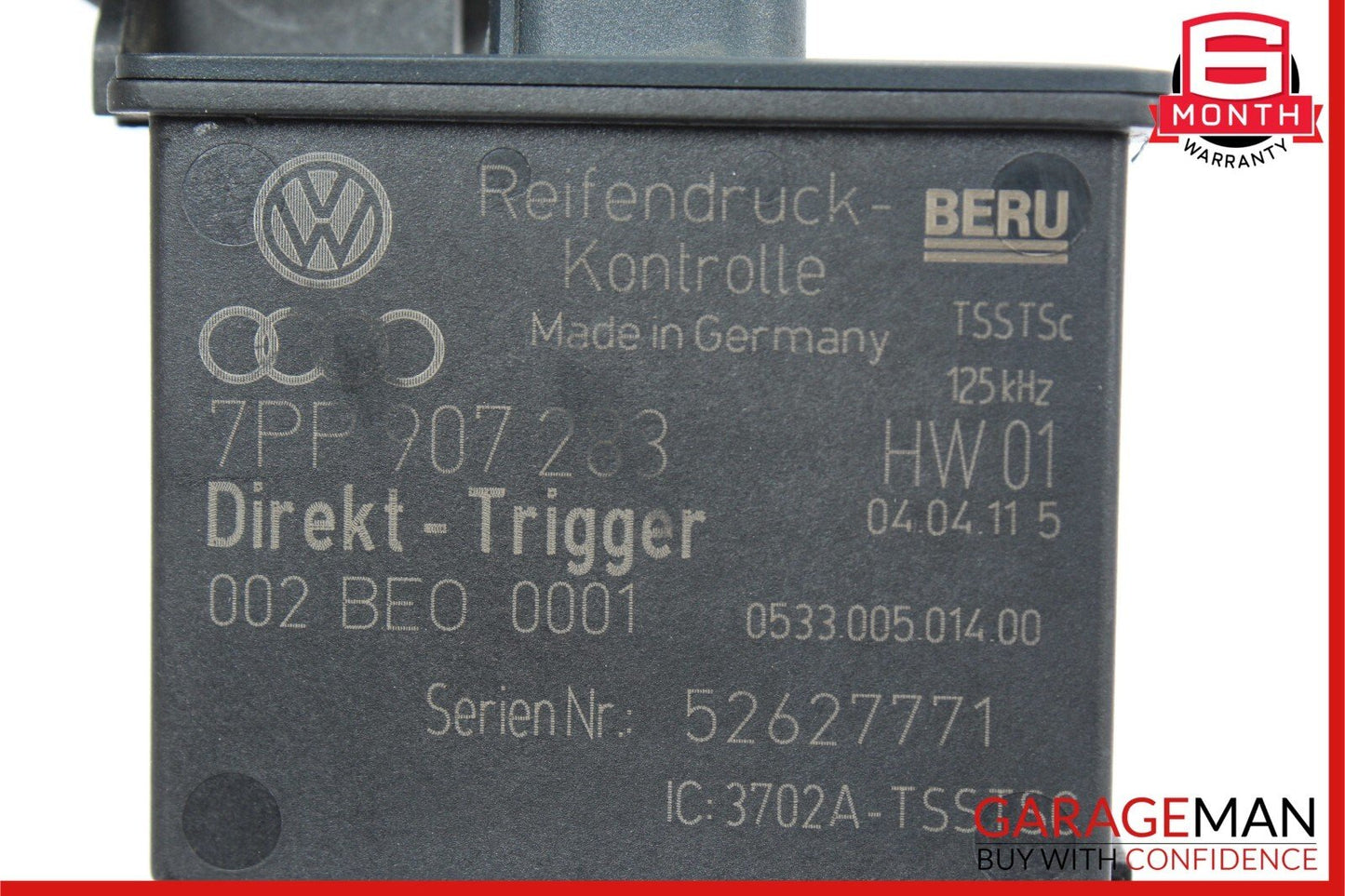 11-17 Porsche Cayenne 958 S Tire Pressure Monitoring System Control Module OEM