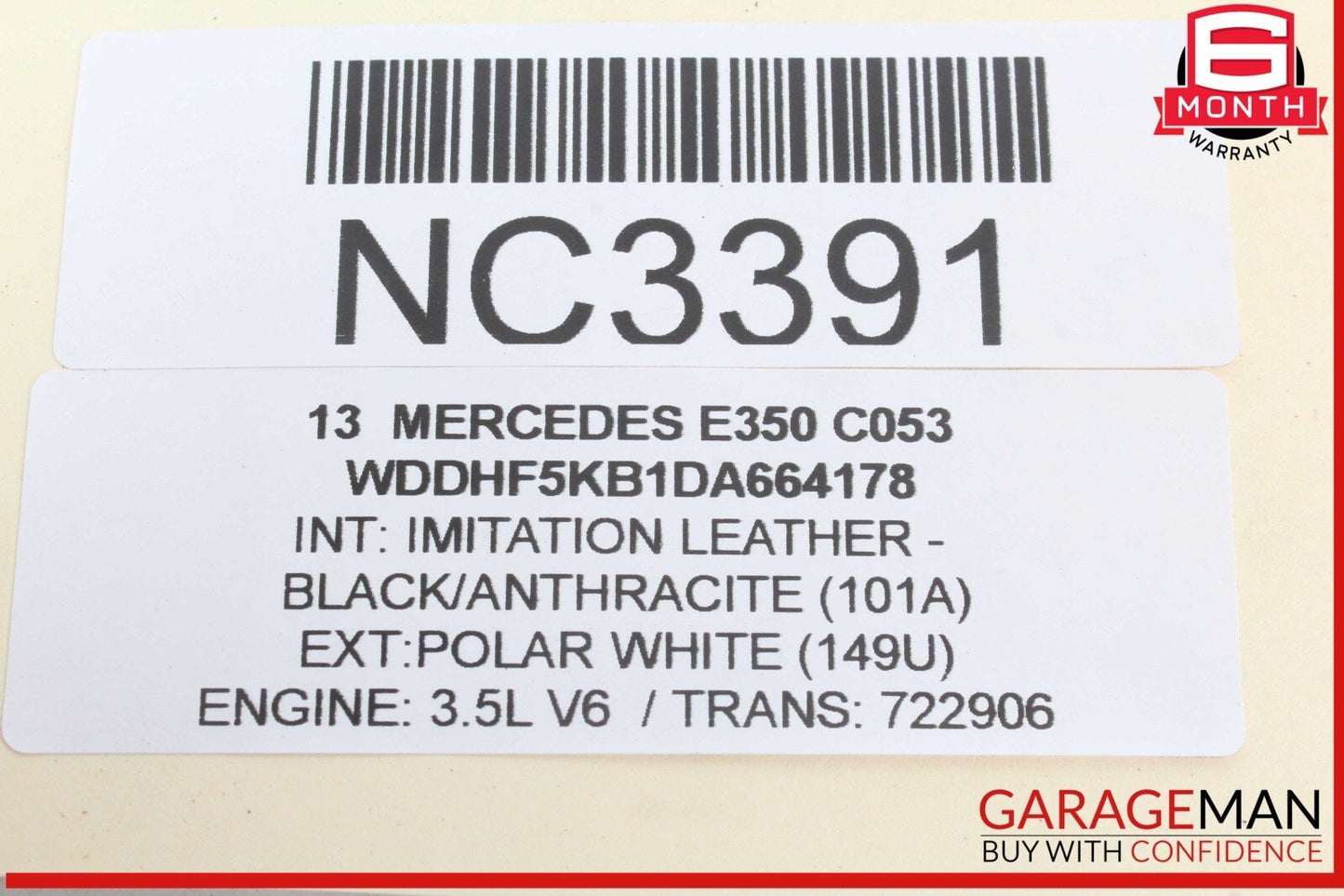 12-16 Mercedes W212 E350 GLK350 ECU Engine Control Module Unit OEM