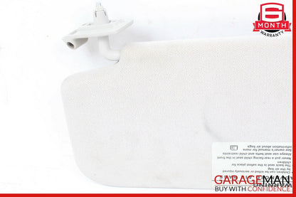 07-09 Mercedes W211 E350 Front Right Sunvisor Sun Visor Shade Cover Suede Gray