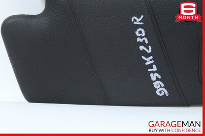 97-04 Mercedes R170 SLK230 Front Right Passanger Side Sun Visor Black OEM