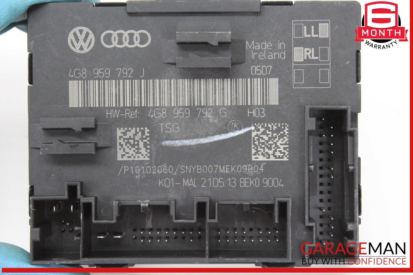 12-18 Audi A6 S6 A7 Front Right Side Door Control Module Unit 4G8959792J OEM