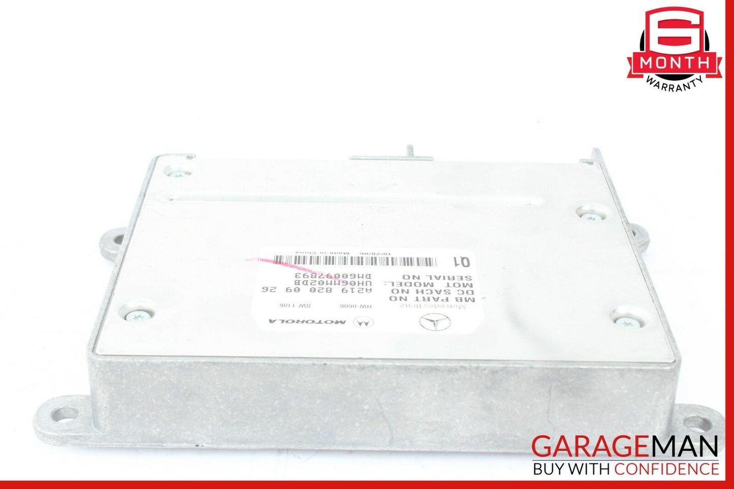 06-12 Mercedes W164 ML350 E350 Communication Control Module 2198202626 OEM