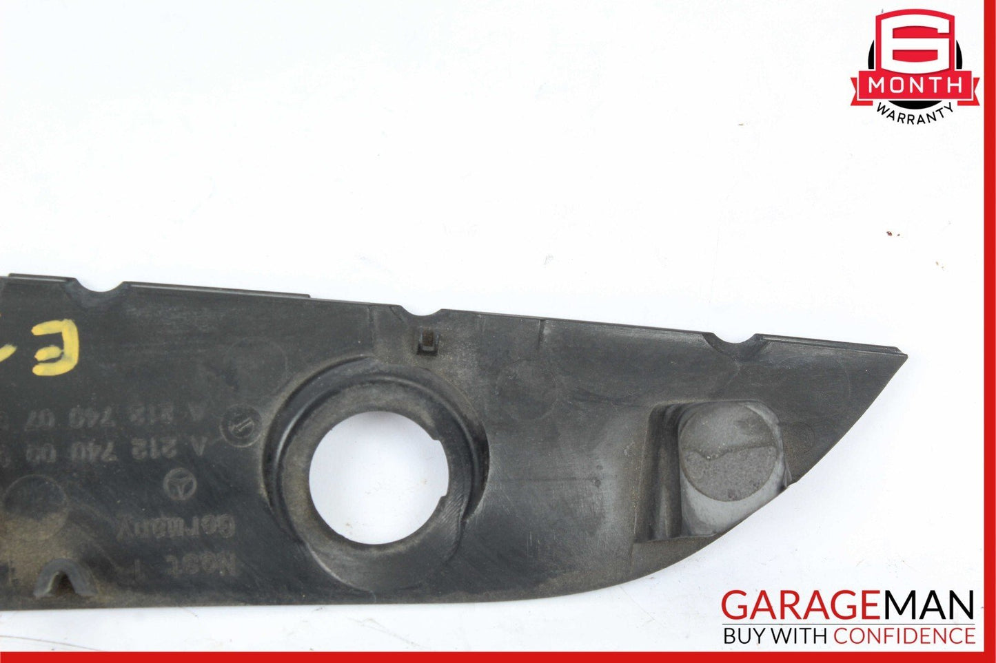 10-13 Mercedes W212 E350 E400 Sedan Trunk Lid Tailgate Handle Trim Black OEM