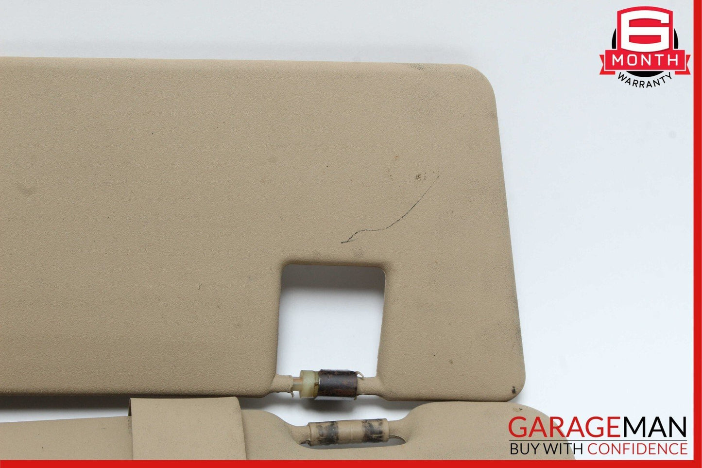 06-08 Mercedes W251 R350 R500 Sunvisor Sun Visor Shade Cover Left Driver OEM