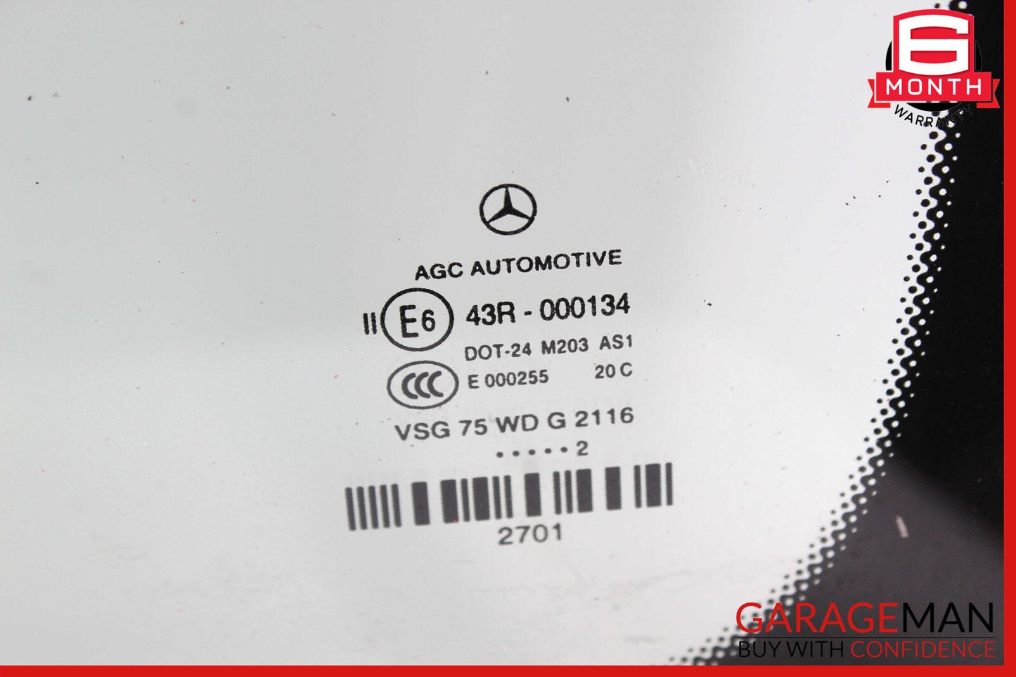 10-17 Mercedes W204 C250 E350 Coupe Front Windshield Window Glass OEM