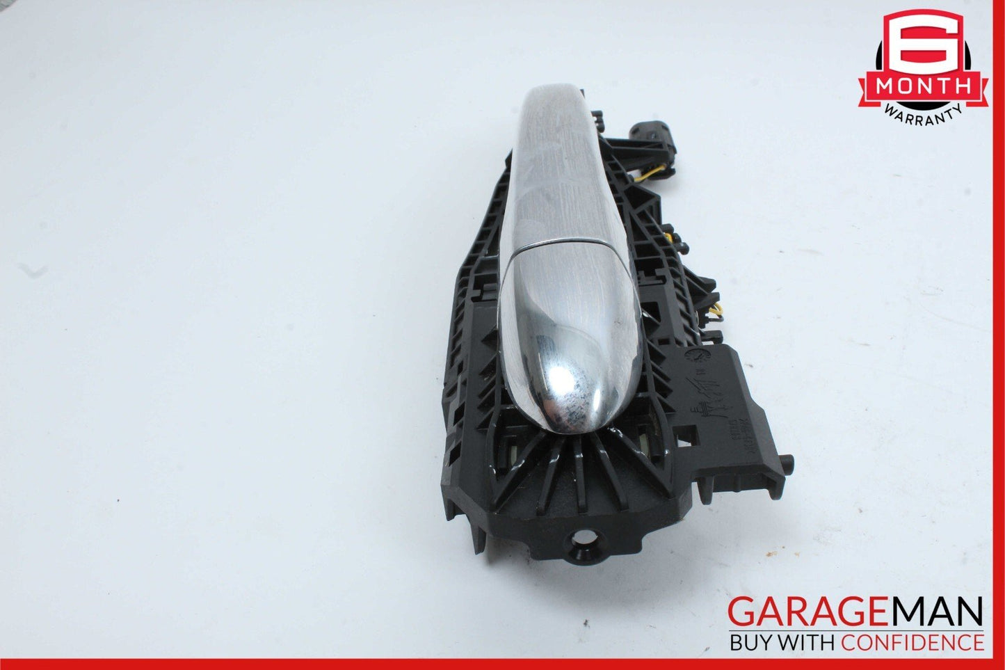 14-17 Maserati Ghibli Rear Right Passenger Side Exterior Door Handle Silver OEM