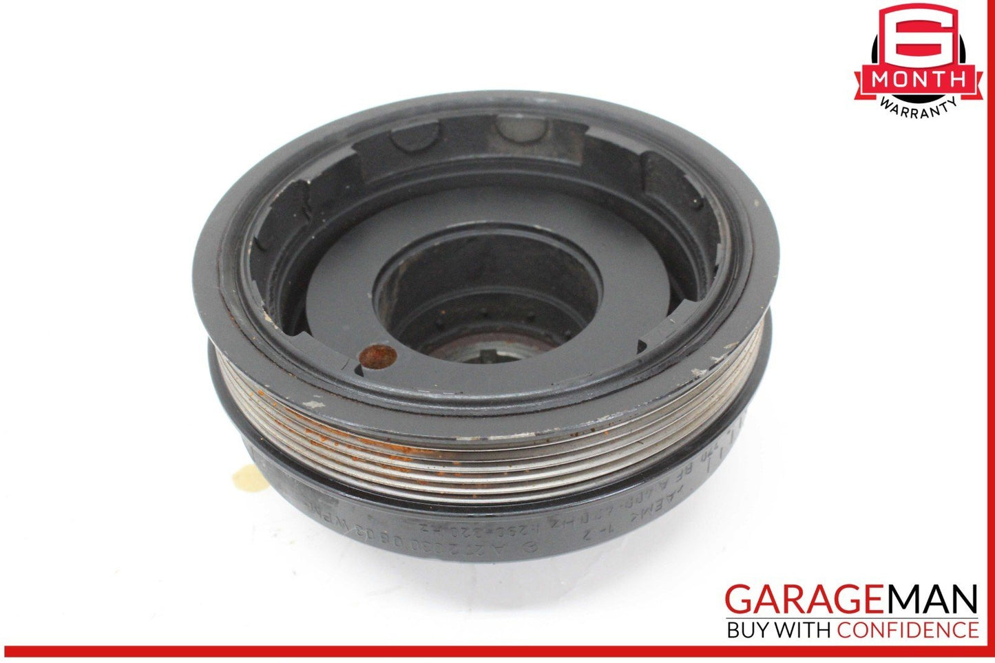 05-12 Mercedes W212 E350 Engine Motor Crankshaft Pulley Vibration Damper OEM