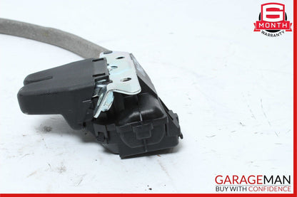 08-17 Mercedes W212 E350 Trunk Lid Latch Lock Actuator w/ Cylinder Lock Latch