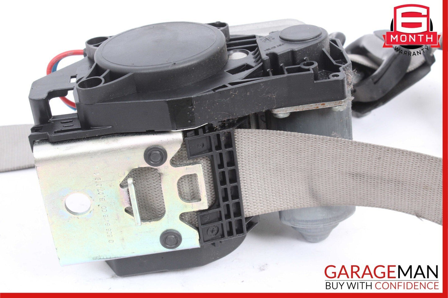 07-09 Mercedes W211 E350 CLS550 Front Right Seatbelt Seat Belt Retractor Gray