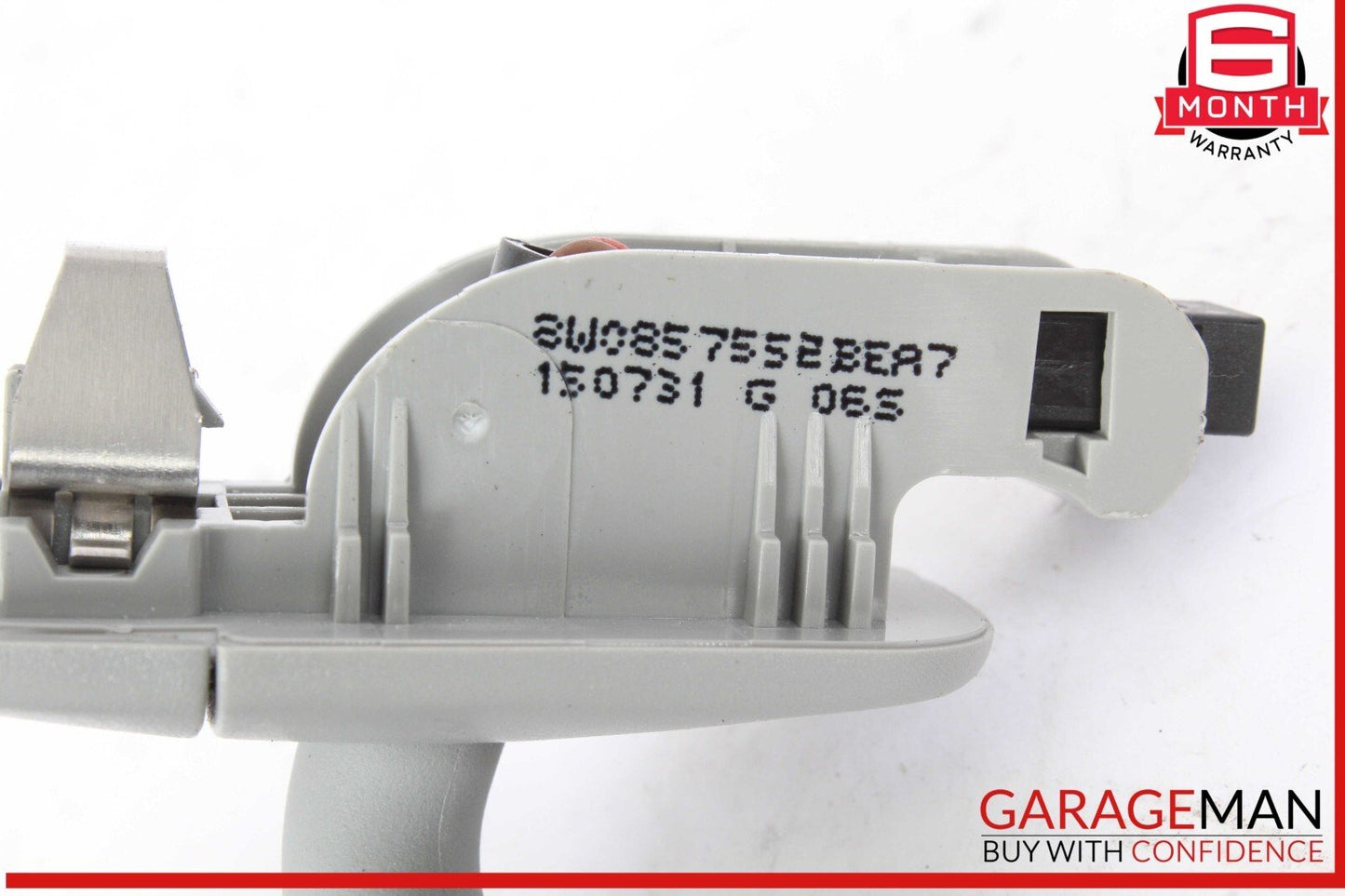 17-24 Audi A4 Front Right Passenger Side Sun Visor Sunvisor Gray 8H0010501 OEM