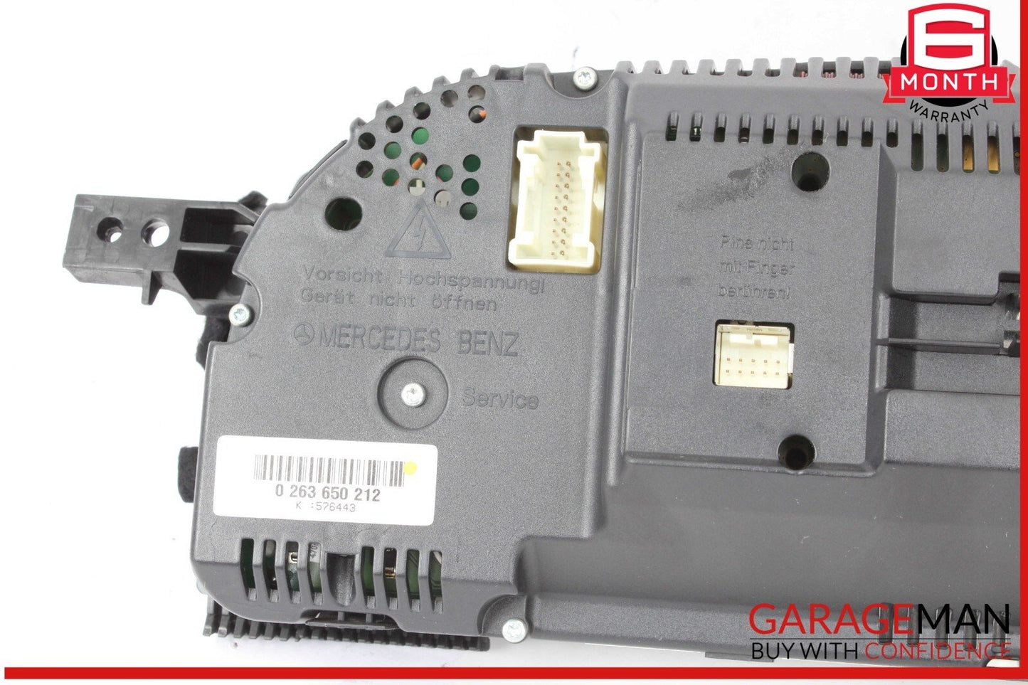 07-09 Mercedes W221 S550 CL550 Instrument Cluster Speedometer 0263650212 OEM