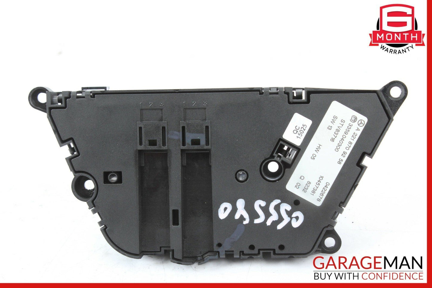 07-13 MERCEDES W221 S550 CL550 FRONT LEFT SEAT CONTROL MEMORY SWITCH OEM