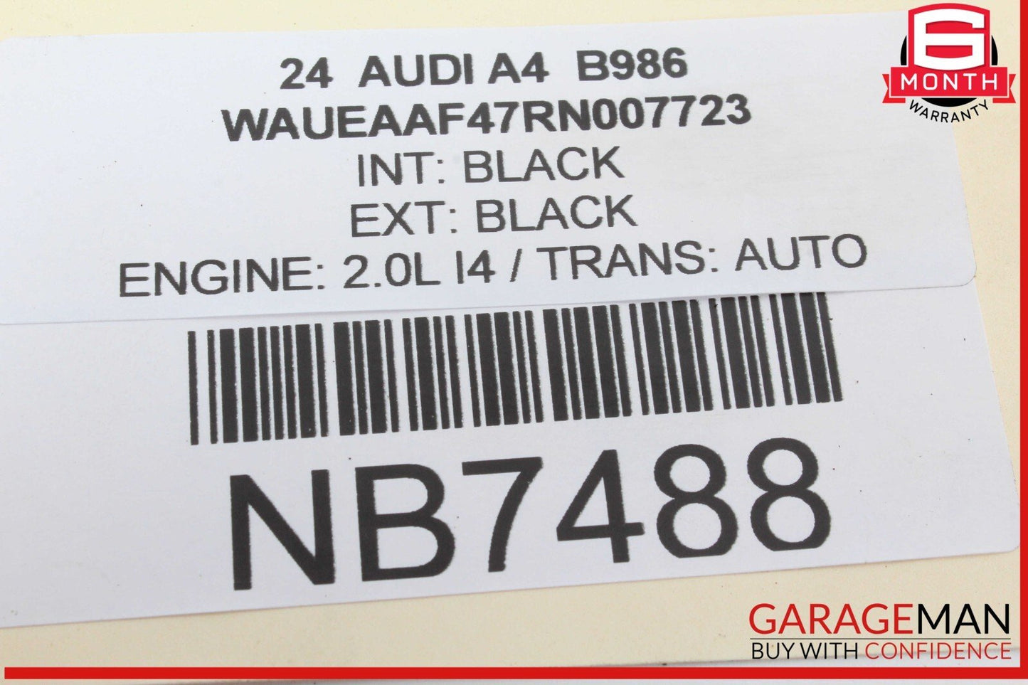 21-24 Audi A4 Front Right Passenger Side Door Lock Latch Actuator 8X1837016E OEM