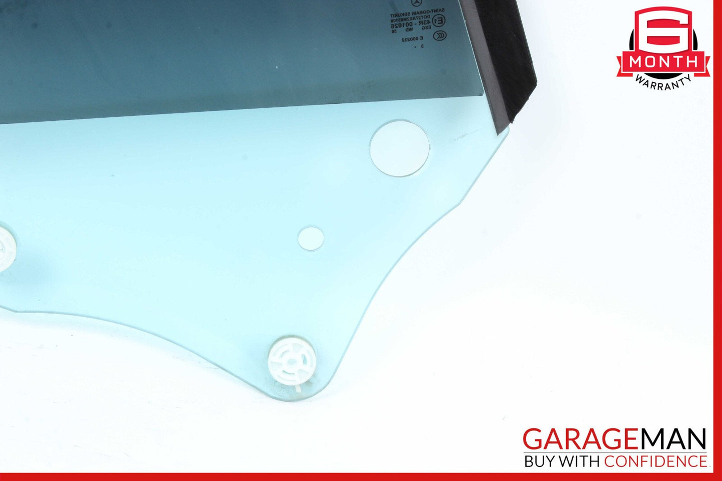 03-09 Mercedes W209 CLK55 CLK500 Rear Left Side Door Window Glass OEM