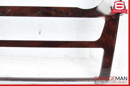 06-12 Mercedes W164 ML350 GL450 Center Console Control Trim Bezel Panel Wood OEM
