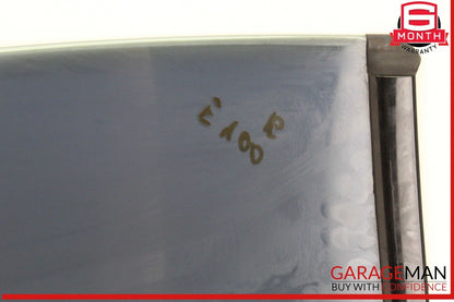 11-17 Mercedes W207 E400 E350 Rear Left Driver Side Quarter Door Window Glass