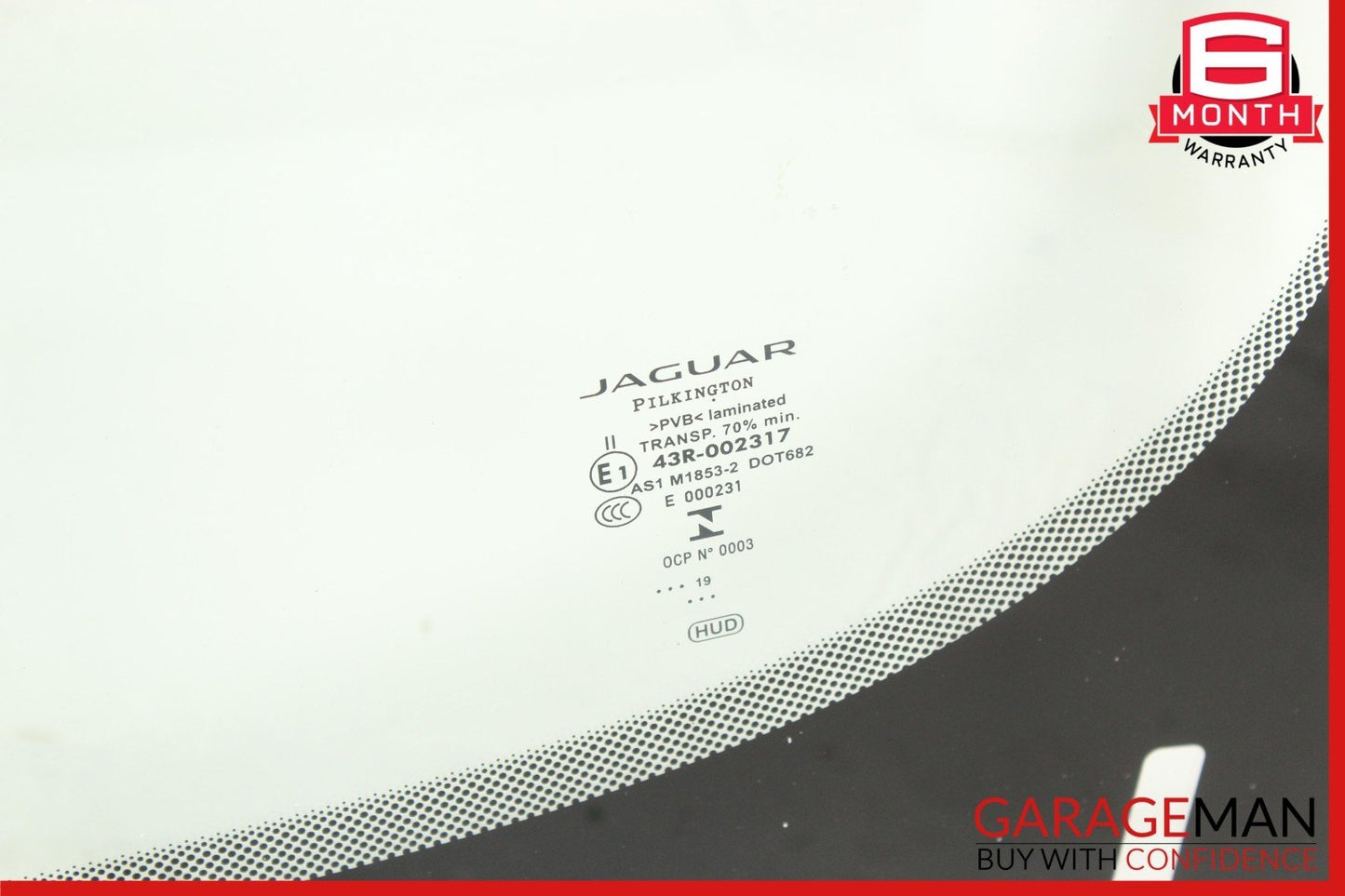 16-23 Jaguar XF Windshield Windscreen Window Glass OEM