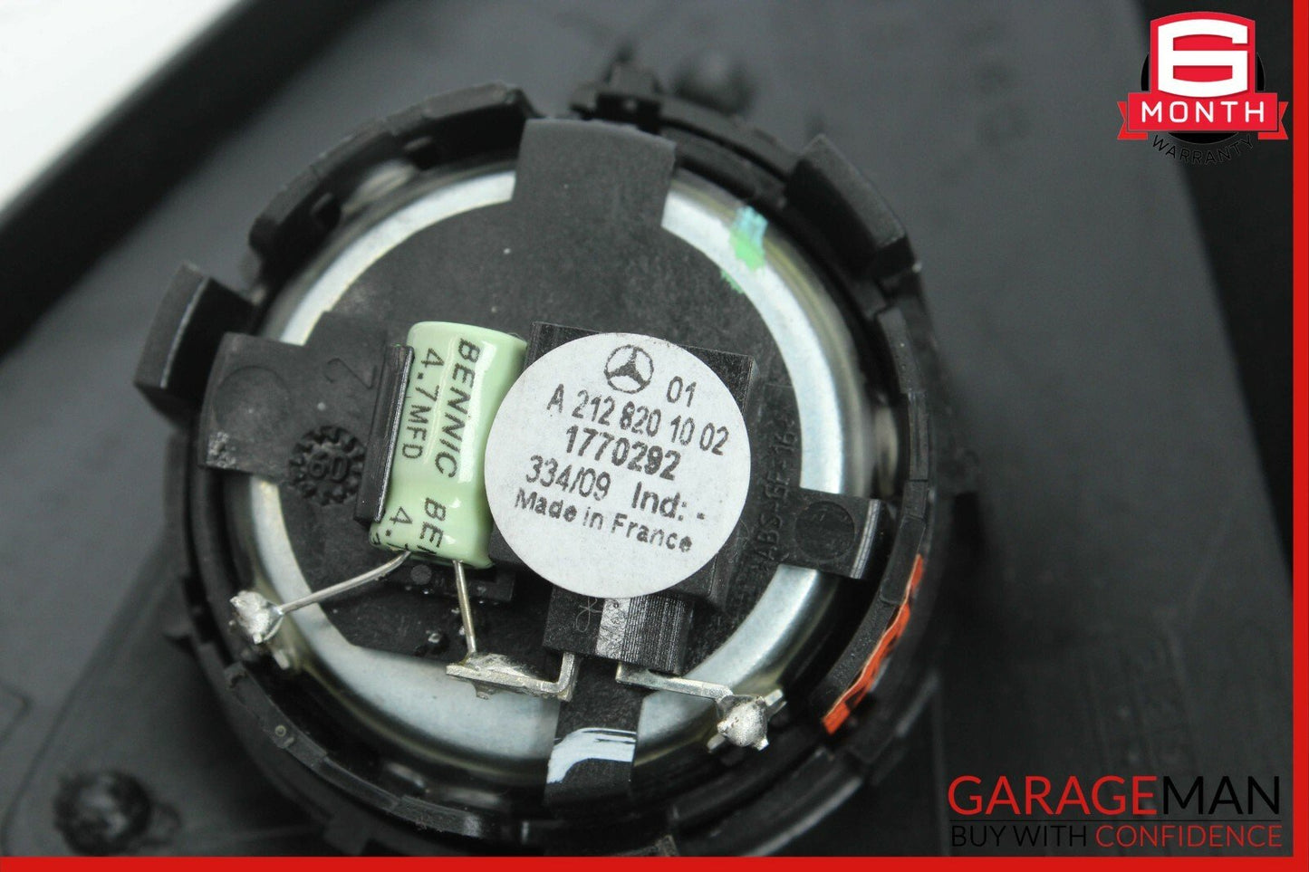 08-14 Mercedes W204 C250 C300 Sedan Front Left Side Tweeter Speaker Cover Black
