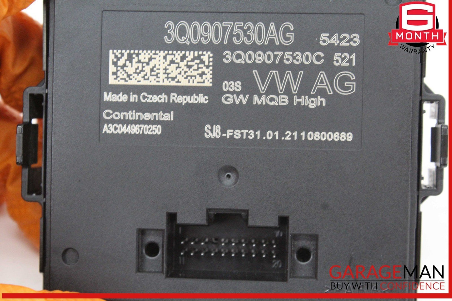 19-24 Audi Q3 A3 Network Gateway Interface Control Module Unit 3Q0907530AG OEM