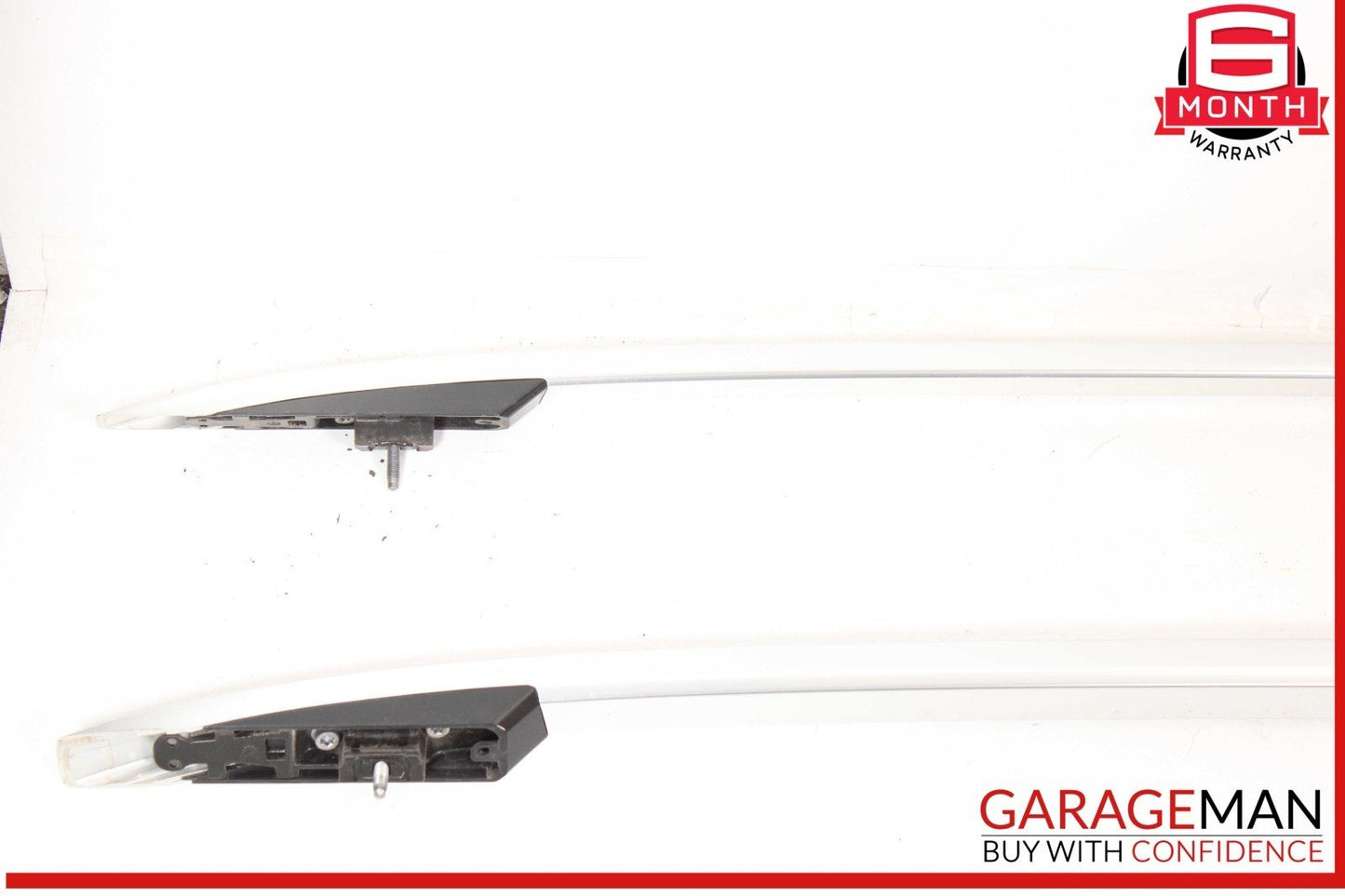 13-19 Mercedes X166 GL450 GLS550 Baggage Luggage Roof Rack Rail Set of 2 Pc OEM