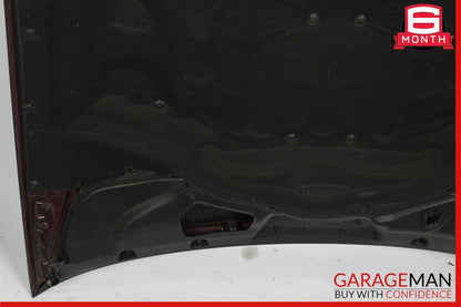 07-13 Mercedes W221 S550 Front Hood Bonnet Cover Panel Air Vent Assy Carneol Red