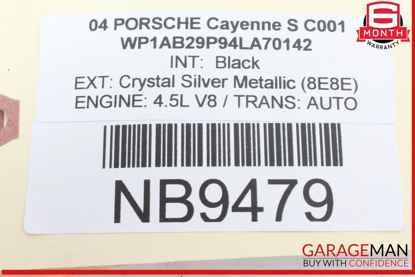 03-10 Porsche Cayenne S 955 957 Rear Left / Right Side Upper Forward Control Arm
