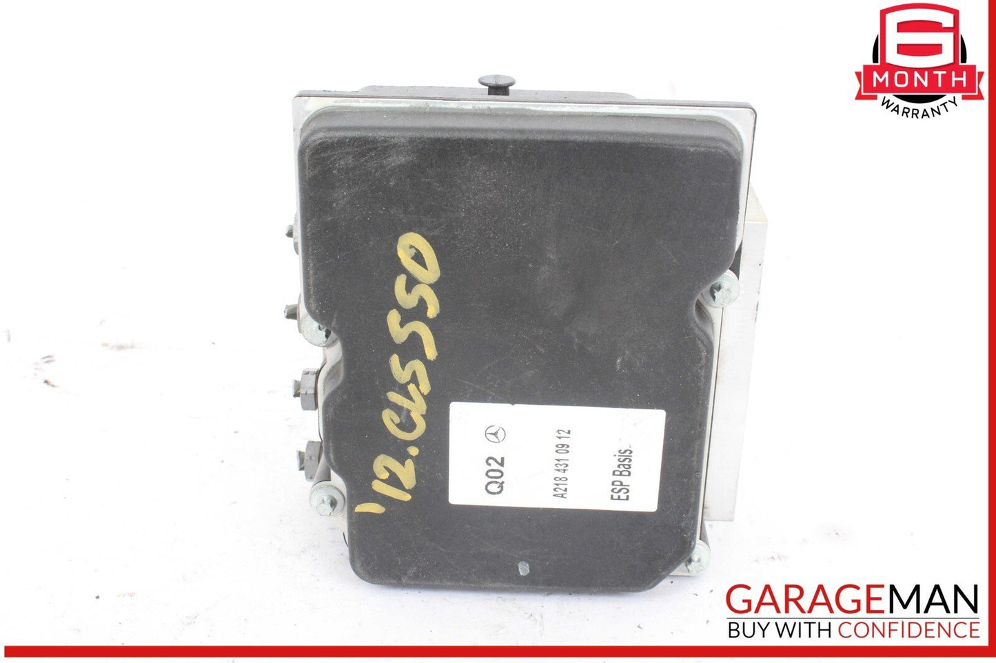 10-16 Mercedes W218 CLS550 ABS Brake Hydraulic Pump Control Module Unit OEM
