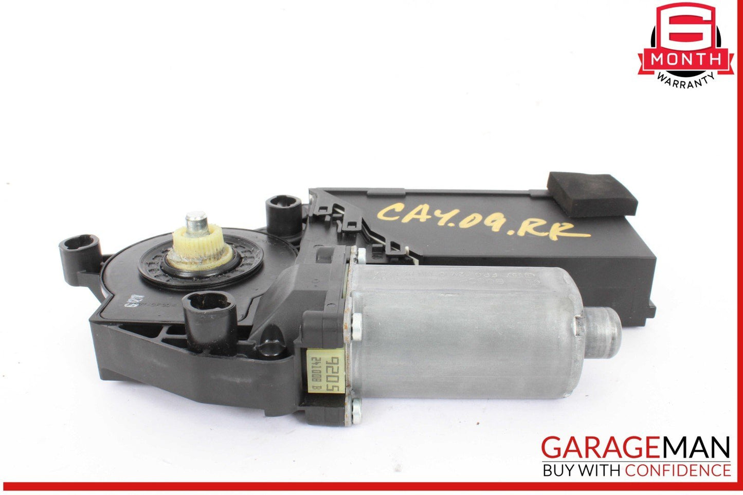03-10 Porsche Cayenne 955 957 Rear Right Passenger Side Window Regulator Motor