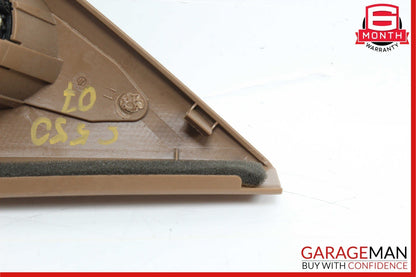 07-13 Mercedes W221 S350 S550 Front Left Side Door Tweeter Speaker Cover Brown