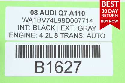 07-09 Audi Q7 TPMC Tire Pressure Monitor Sensor Computer Module 4F0907273A A110