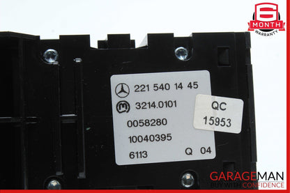 07-13 Mercedes W221 S550 S63 AMG Dash Electronic Parking Button Switch Button