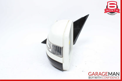 10-13 Mercedes W212 E350 E550 Left Driver Side Rear View Door Mirror White OEM