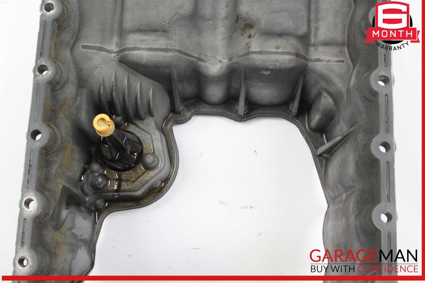 11-14 Porsche Cayenne 958 4.8L V8 Engine Upper Oil Pan 94810717111 OEM