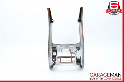 00-02 Mercedes W215 CL55 AMG Center Console Radio Trim Panel Bezel Wood OEM