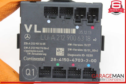 08-18 Mercedes X204 GLK250 Bluetec Front Left Side Door Control Module Unit OEM