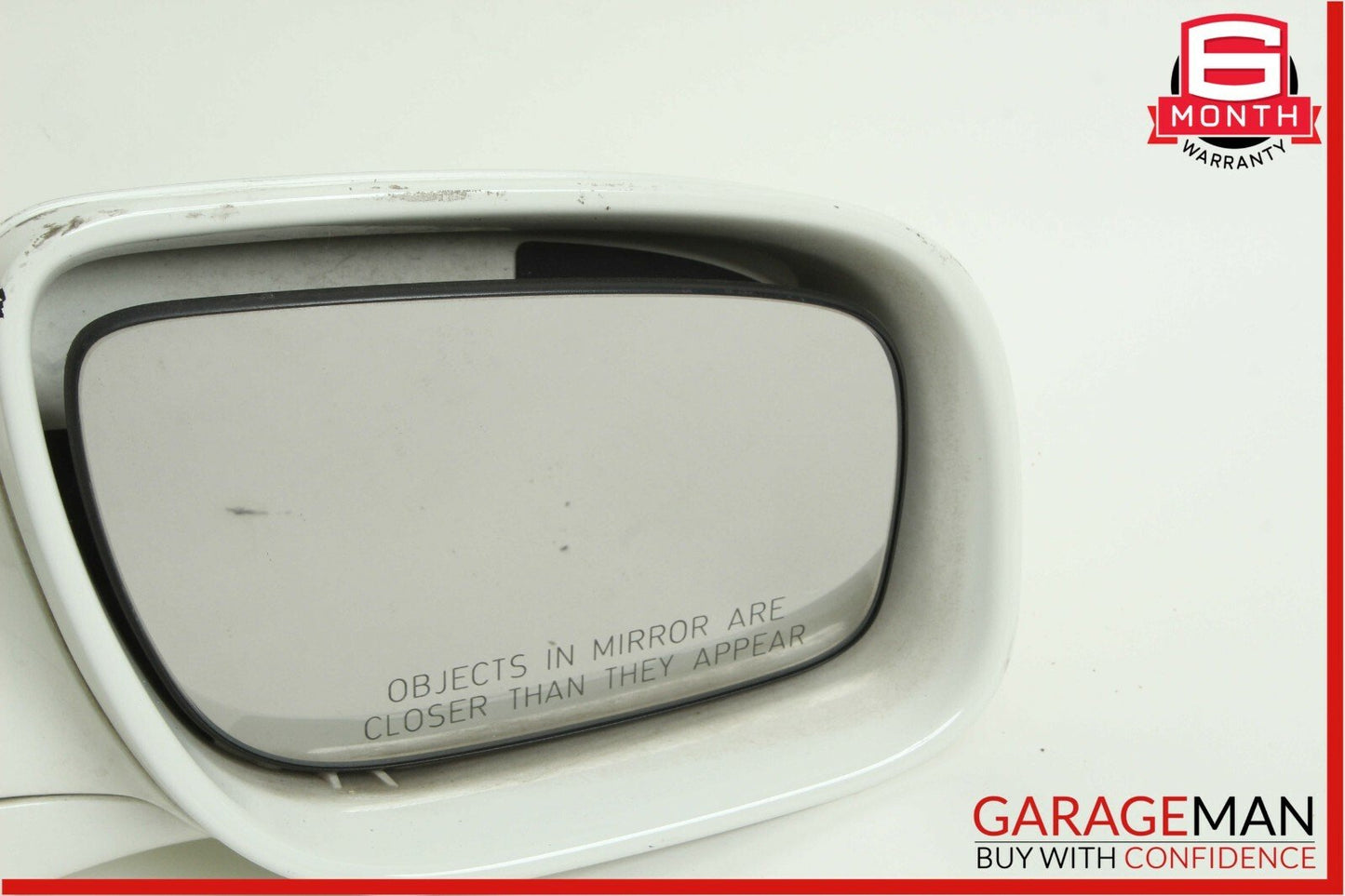 07-09 Mercedes W211 E63 AMG Front Right Side Mirror Door Rear View White OEM