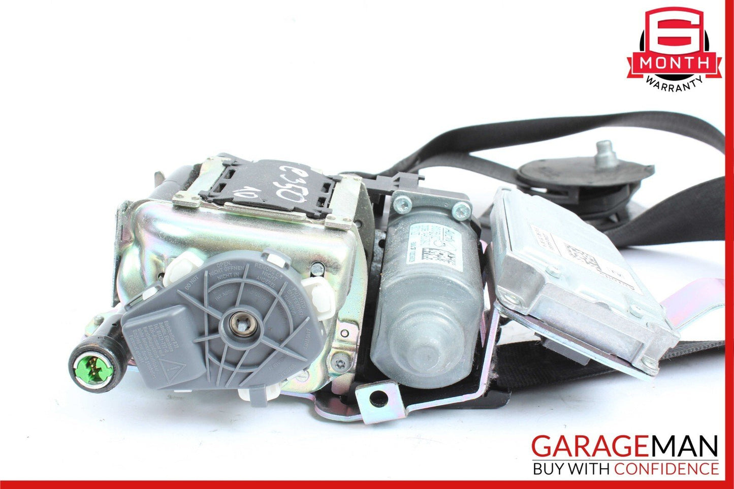 10-13 Mercedes W212 E350 Front Left Driver Side Seatbelt Seat Belt Retractor OEM