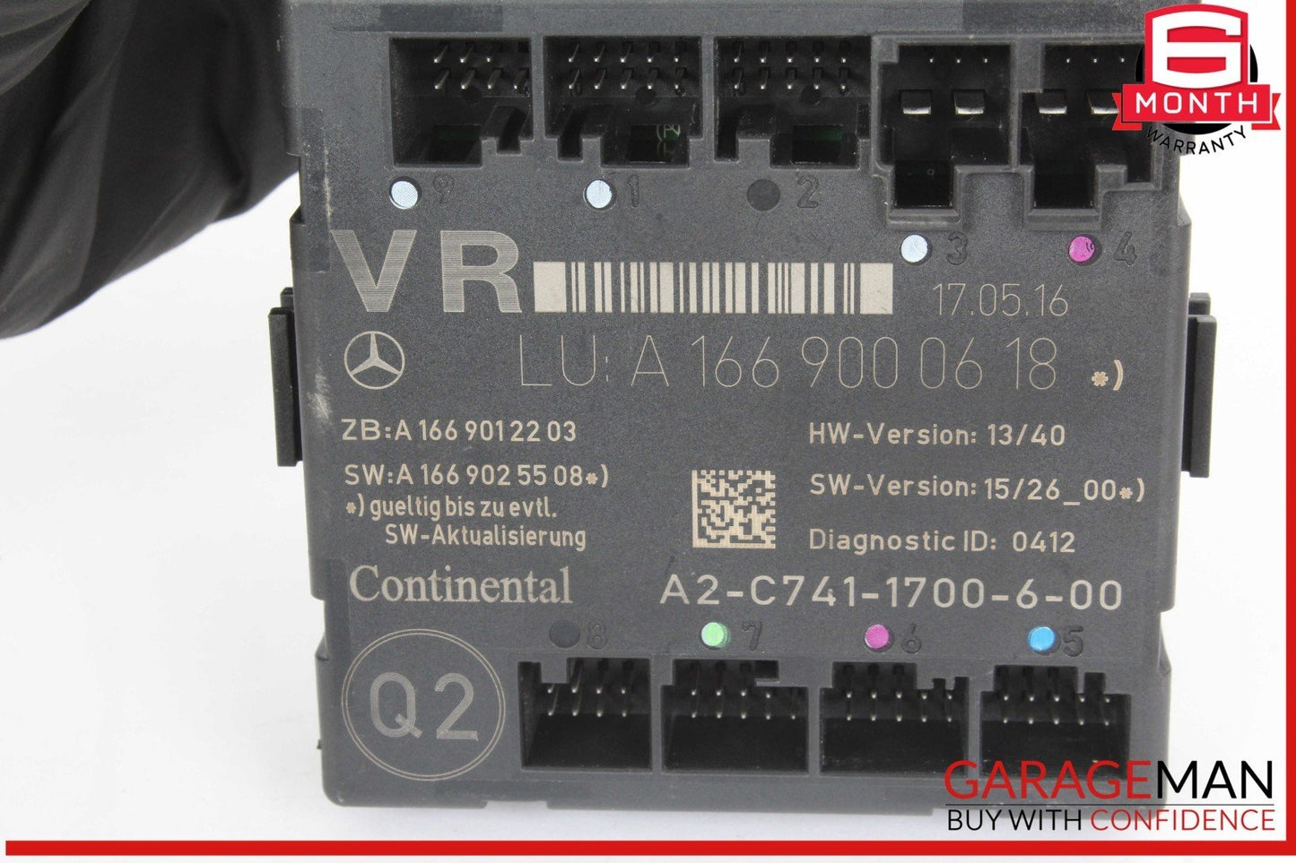 12-20 Mercedes W117 CLA250 CLA45 AMG ML350 Front Right Side Door Control Module