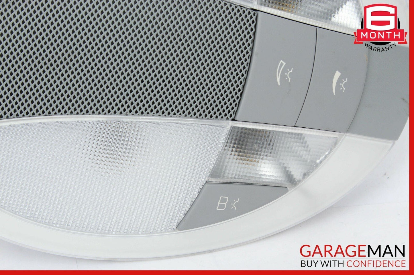 03-11 Mercedes W211 E350 CLS500 Rear Overhead Dome Light Reading Map Gray OEM