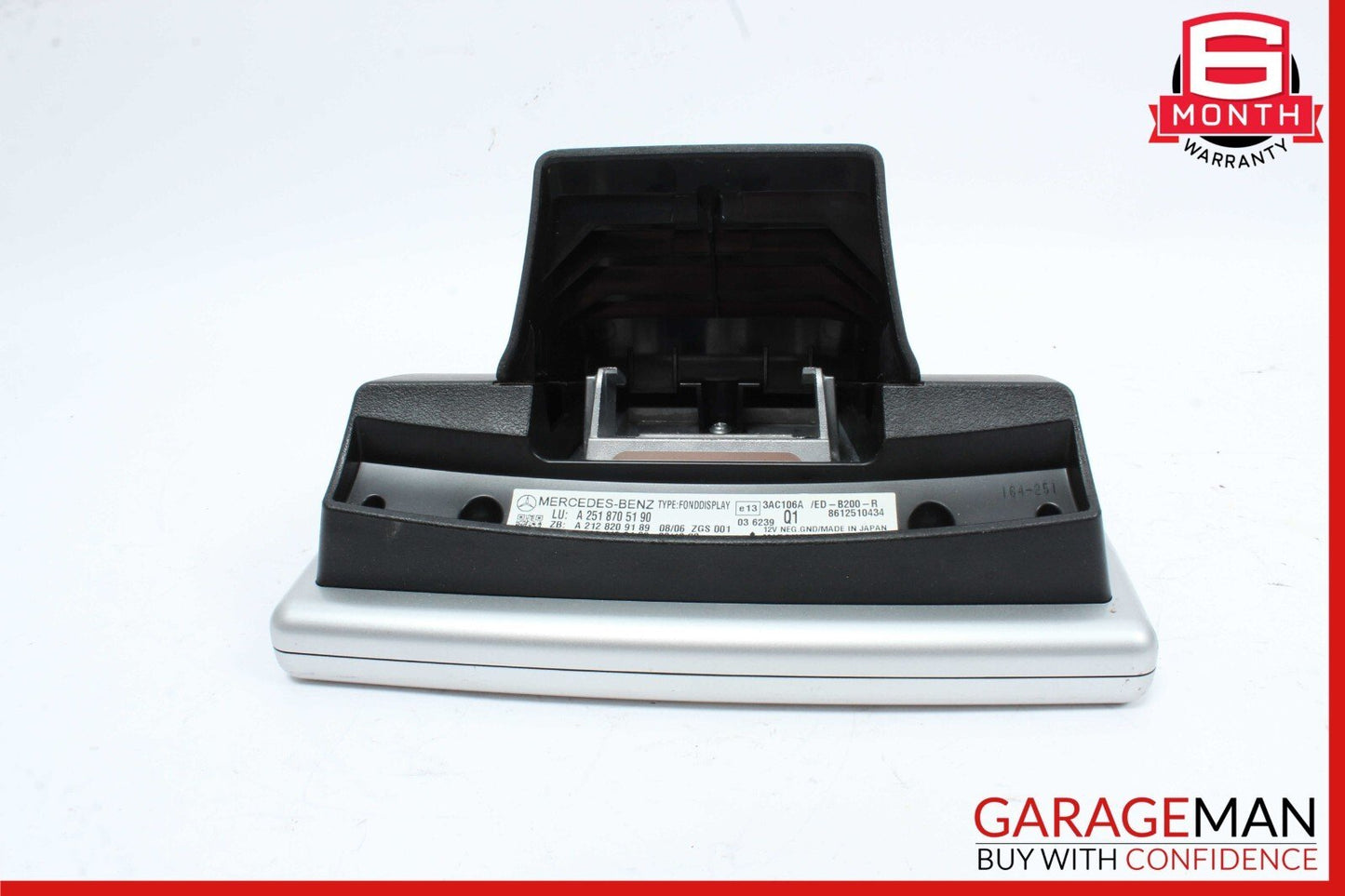 09-13 Mercedes ML350 GL450 ML550 Left / Right Headrest Screen Monitor Display