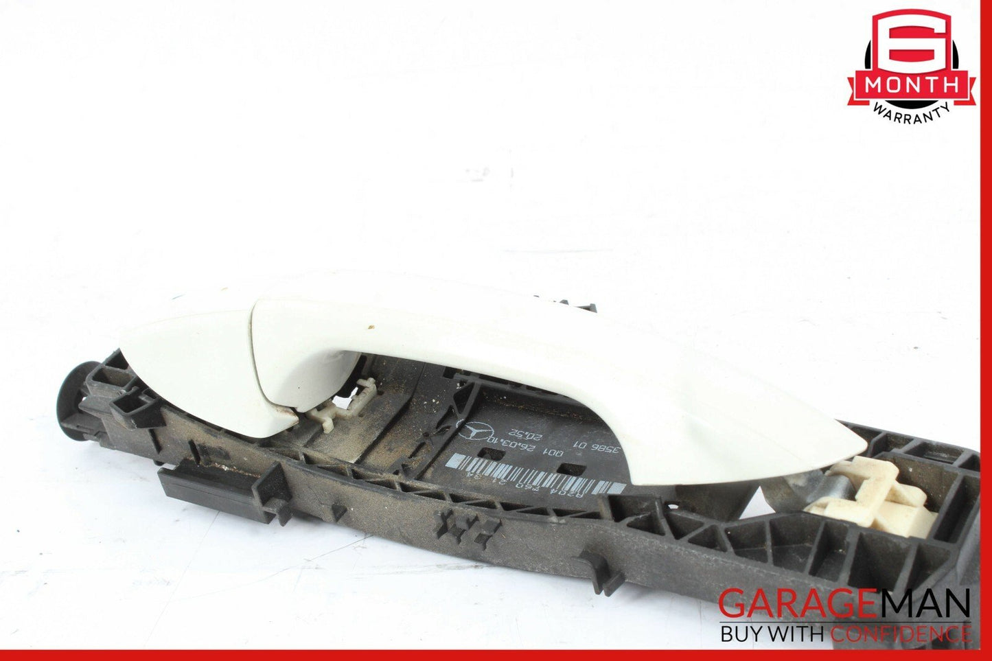 08-11 Mercedes W212 E350 Rear Left Driver Side Exterior Door Handle White OEM