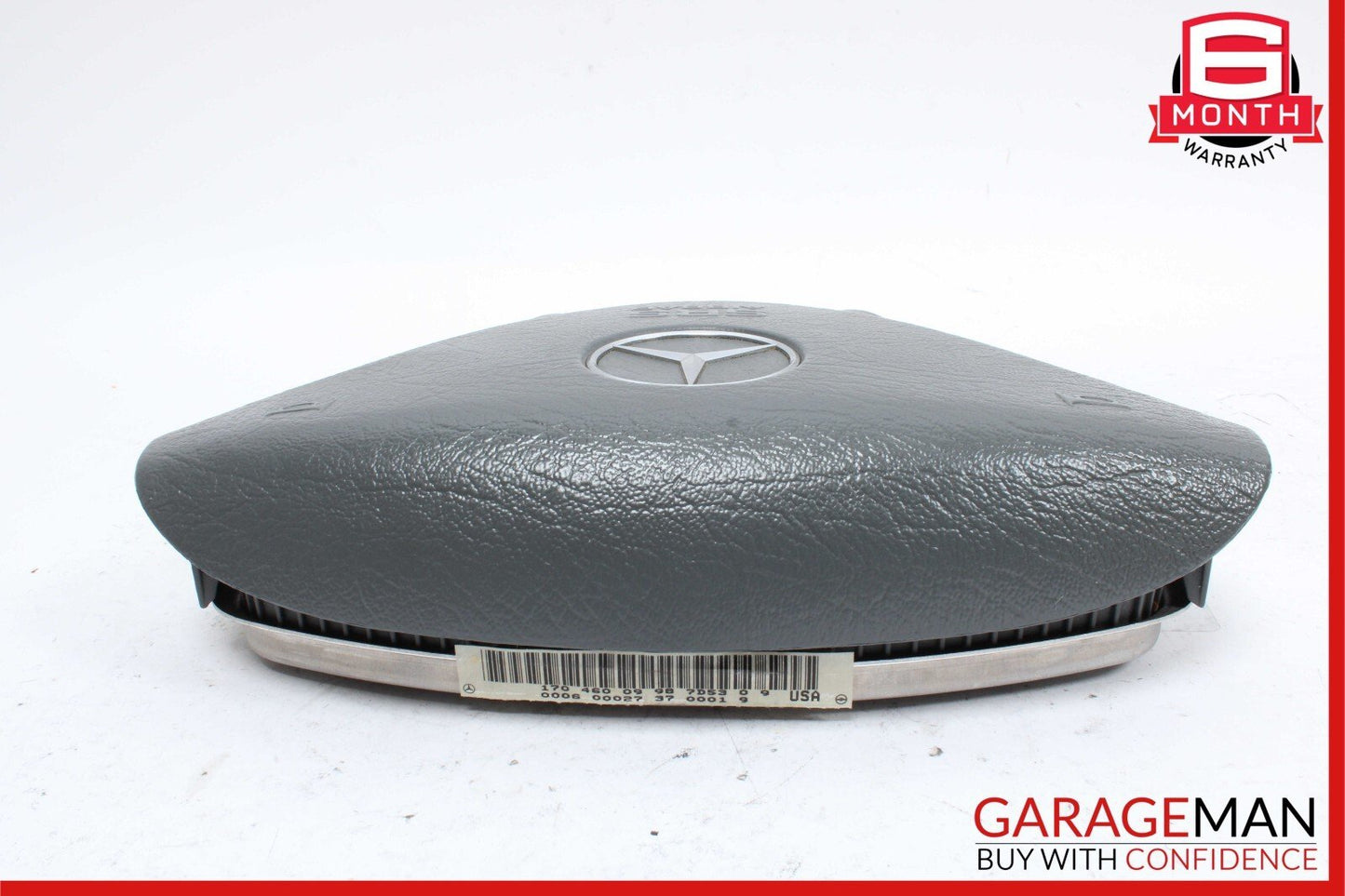 98-04 Mercedes R129 SL500 SLK230 Driver Steering Wheel Airbag Air Bag Gray OEM