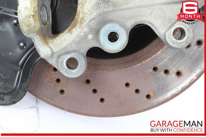 08-20 Mercedes W204 C250 Front Right Spindle Knuckle Wheel Hub w/ Rotor Disc OEM