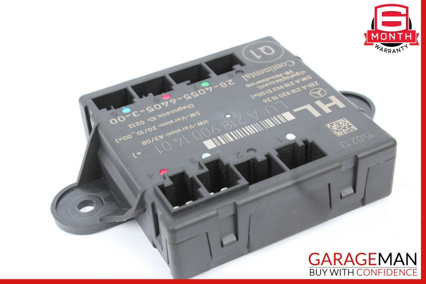 08-15 Mercedes W204 C250 C350 Rear Left Driver Side Door Control Module OEM