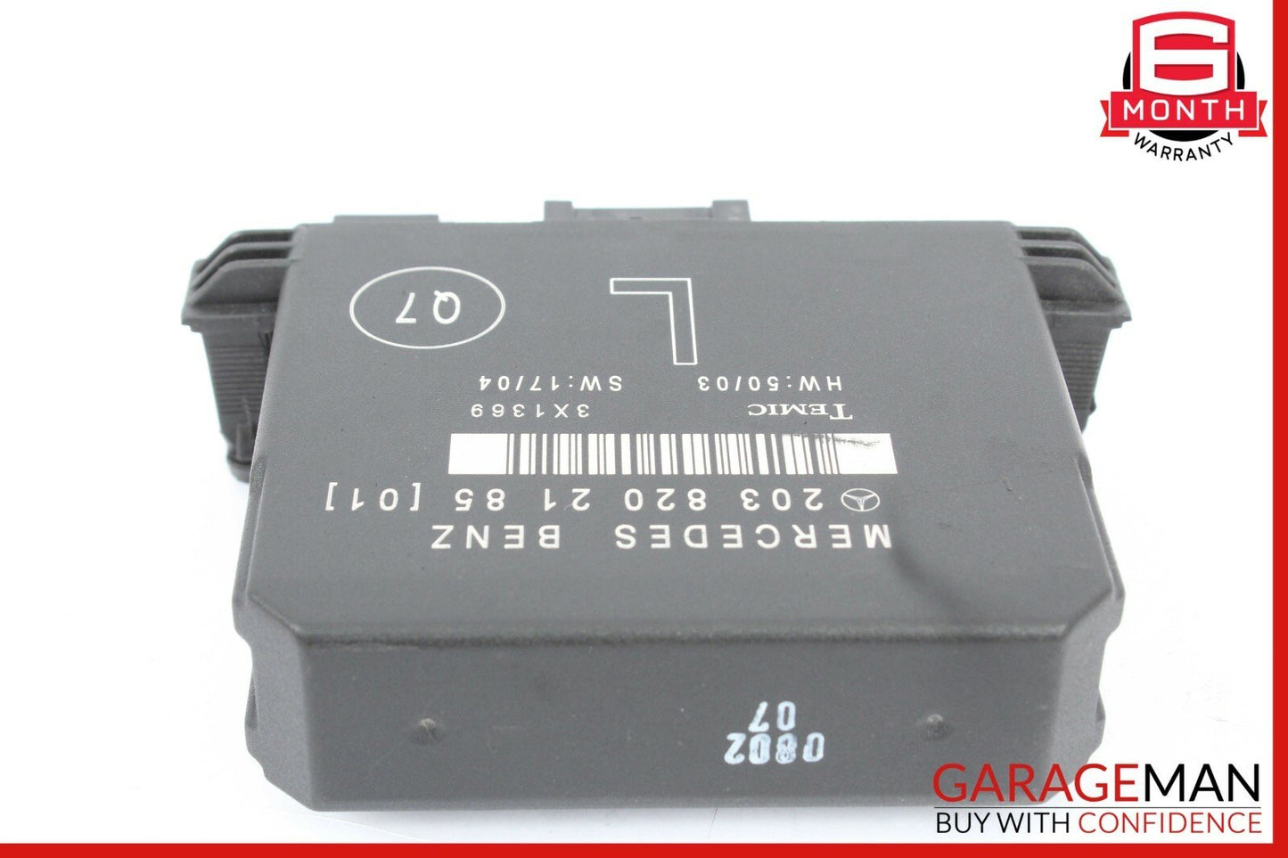 01-07 Mercedes W203 C230 C320 C55 AMG Rear Left Side Door Controller Module Unit