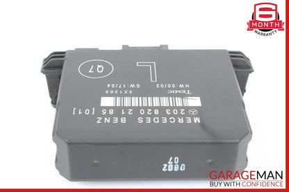 01-07 Mercedes W203 C230 C320 C55 AMG Rear Left Side Door Controller Module Unit