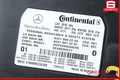 10-20 Mercedes W204 C250 CGI Communication Control Module Unit 2319002203 OEM