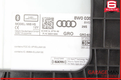17-19 Audi A4 Quattro Radio Audio Multimedia Receiver CD SD Card Player OEM
