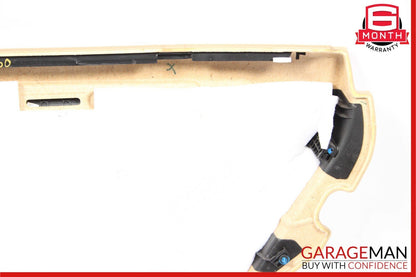 06-10 Mercedes W251 R350 Rear Left Side Complete Interior Door Panel Brown OEM